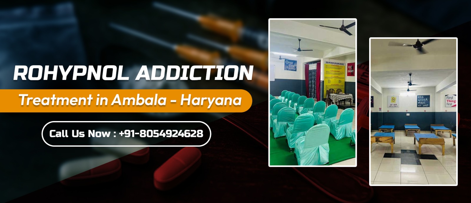 Rohypnol Addiction Treatment in Ambala
